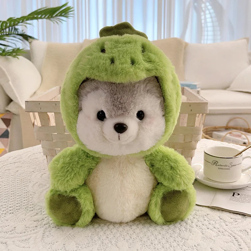 The Kawaii Hooded Husky Plushie Crew My Store