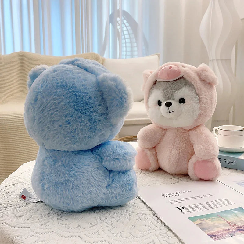 The Kawaii Hooded Husky Plushie Crew My Store