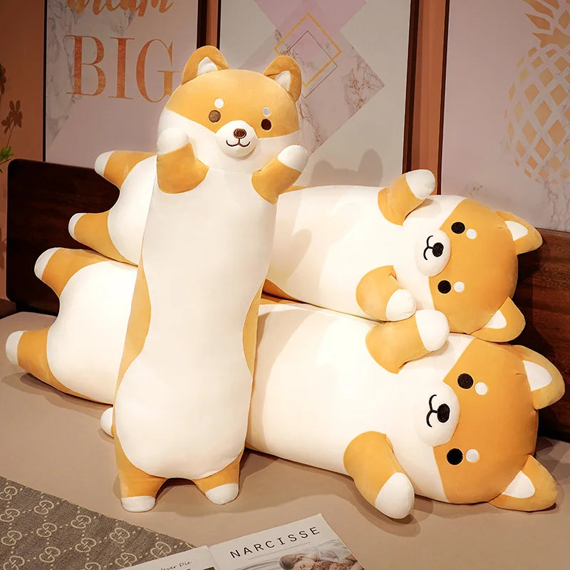 Maru-Maru — The Snuggling Long Shiba Inu Plushie Mochidachii
