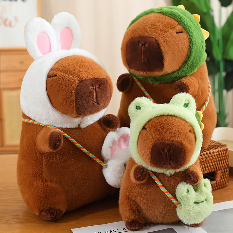 Kawaii Animal Cosplay Kapi The Capybara Plushie