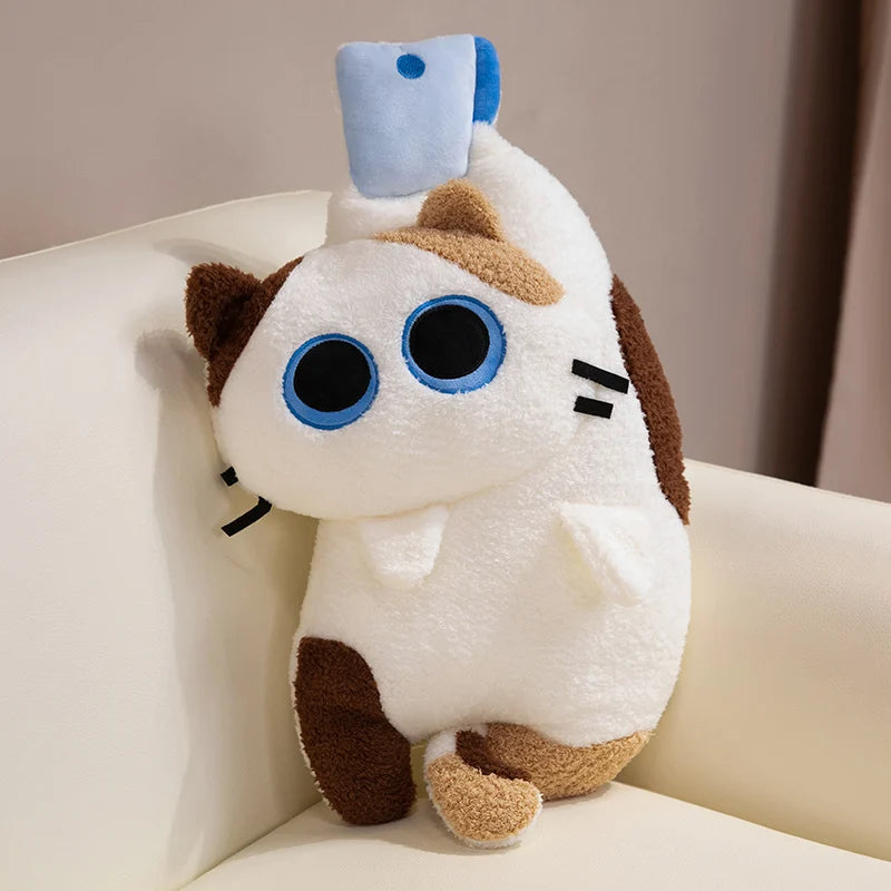 The Silly Hanging Cat Crew Plushie My Store