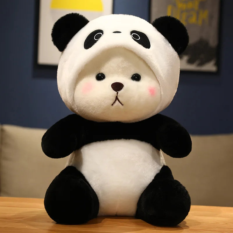 The Chubby Hooded Panda Plushie My Store