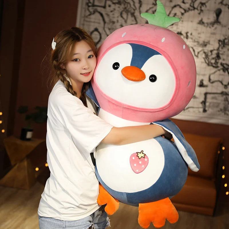 The Kawaii Fruit Penguin Duo Plushie My Store