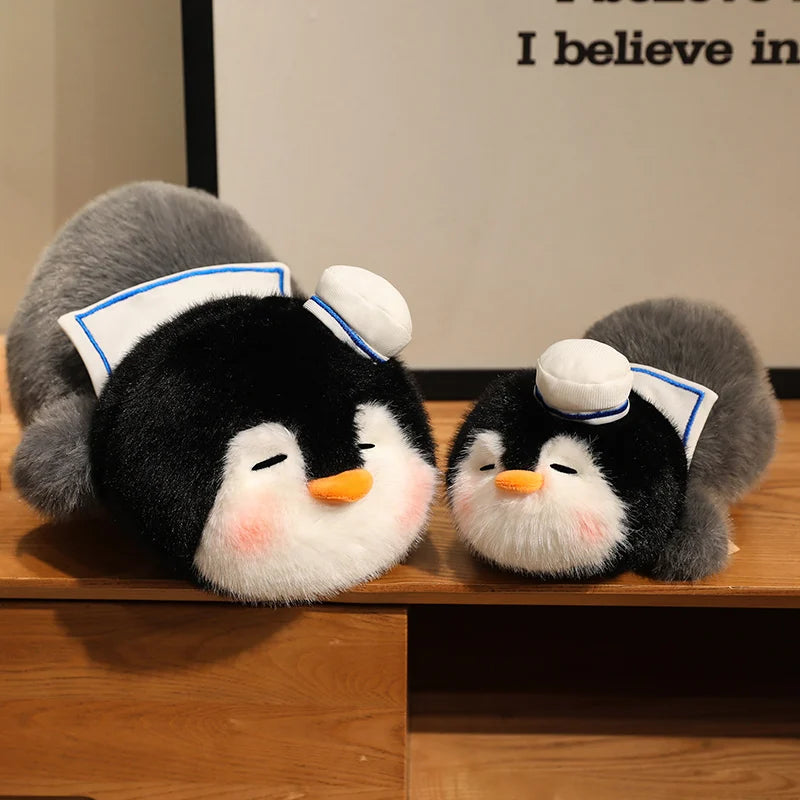 Machi — The Lazy Sailor Penguin Plushie My Store