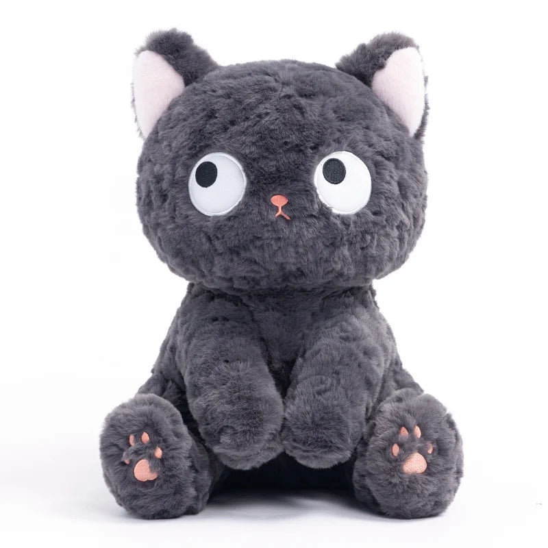 Koni — The Innocent Fluffy Black Cat Plushie Mochidachii