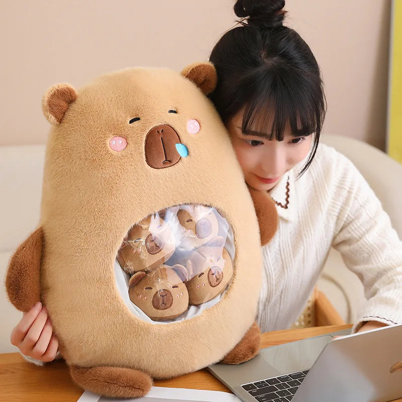 The Kawaii Capybara Plushie Pack My Store
