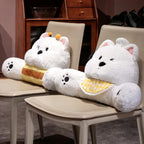 The Lovely Bear Plush Backrest Cushion My Store