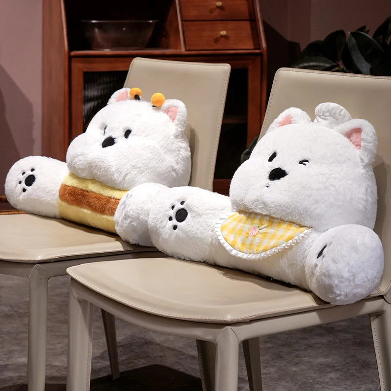 The Lovely Bear Plush Backrest Cushion My Store