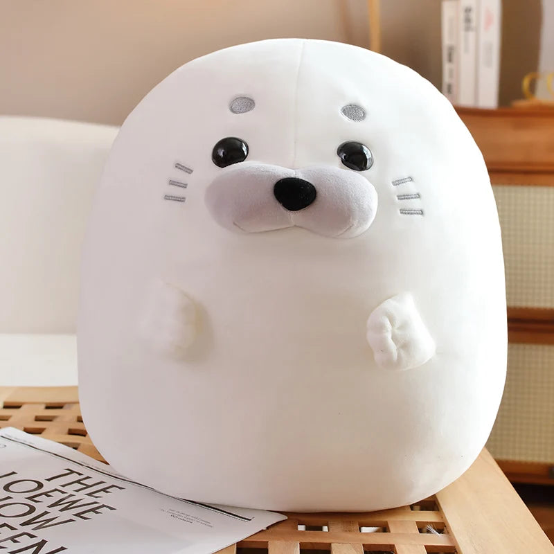 The Kawaii Chonky Seal Plushie Duo