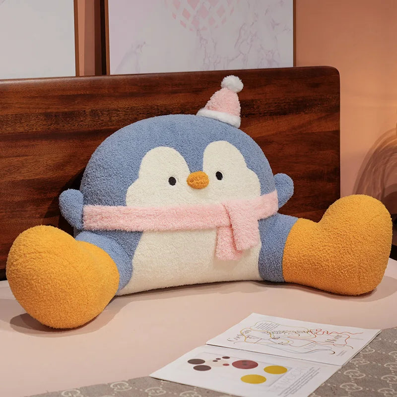 The Kawaii Penguin Plush Backrest Cushion My Store