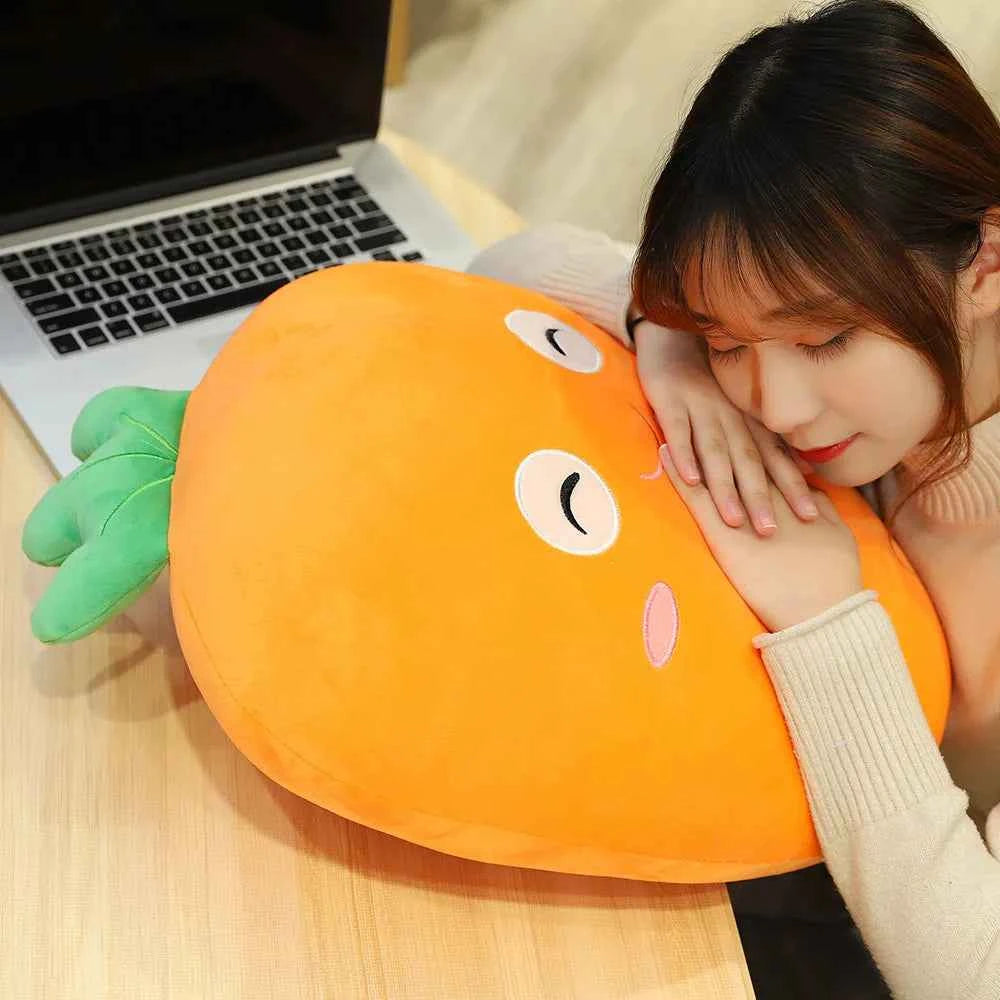 The Cute Happy Carrot Plushie