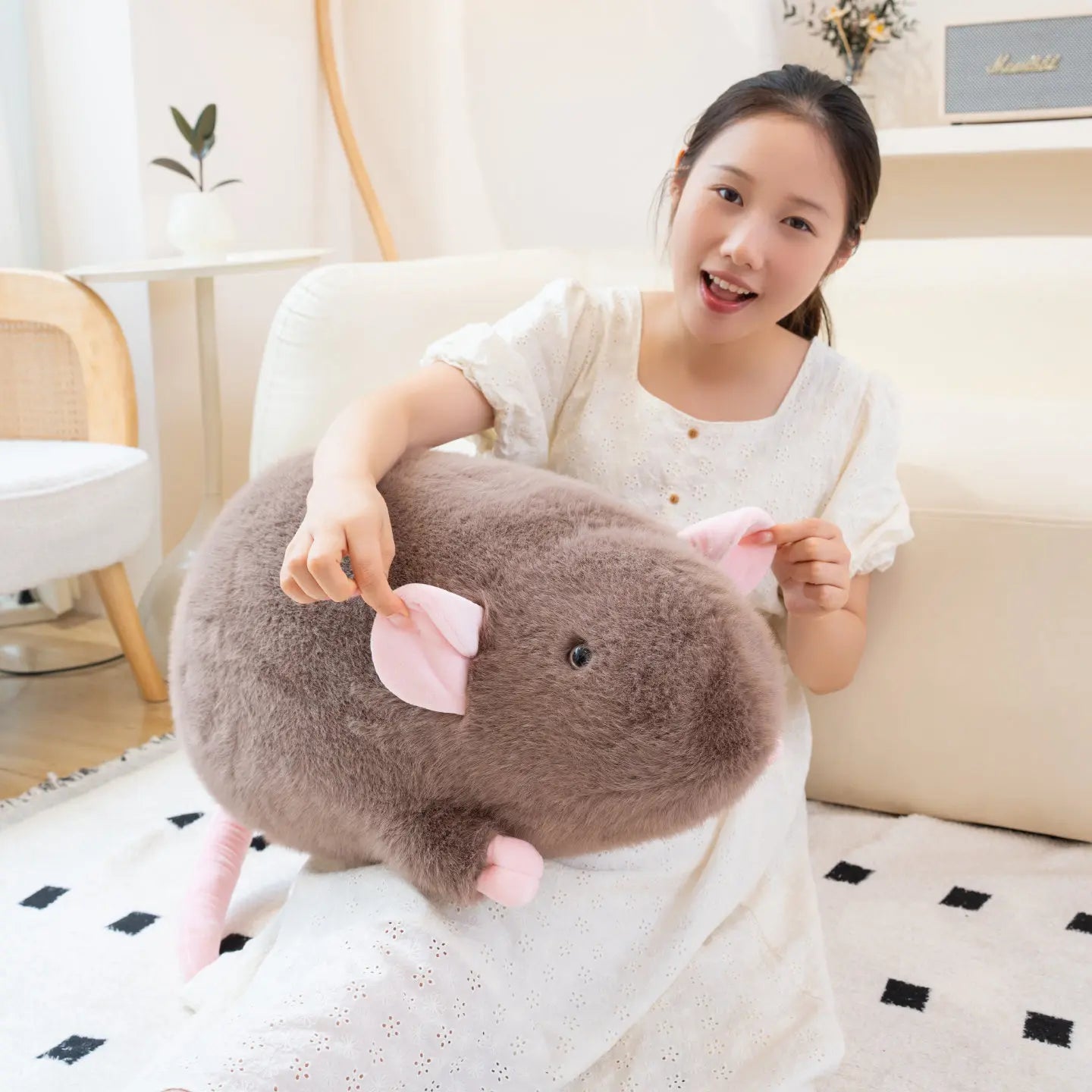 Miso, Misu & Masu — The Chonky Mouse Trio Plushie