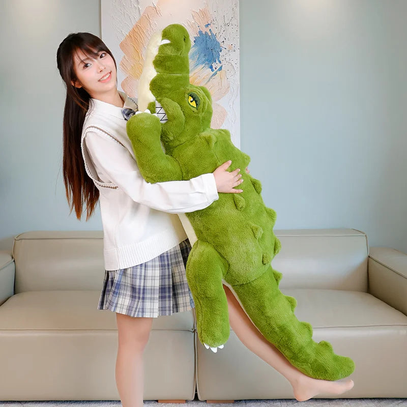 Goya — The Giant Grumpy Crocodile Plushie My Store