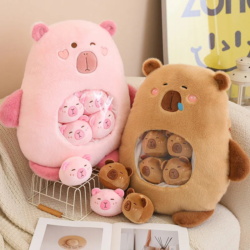 The Kawaii Capybara Plushie Pack