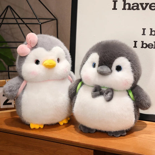 Payo & Poro — The Fluffy Penguin Sibling Plushie My Store