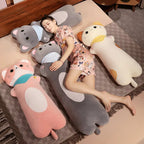 The Long Kawaii Bandit Cat Plushie Trio My Store