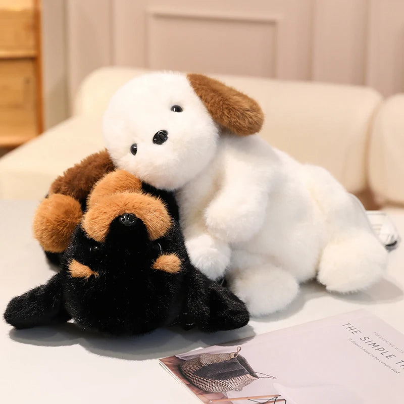 Kawaii Cat & Dog Family Plush Backpack