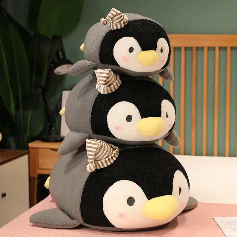 The Cute Sleeping Hat Penguin Plushie My Store