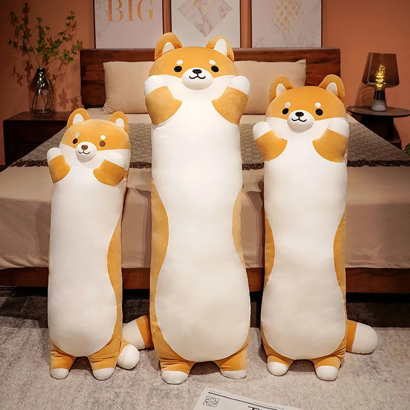 Maru-Maru — The Snuggling Long Shiba Inu Plushie Mochidachii