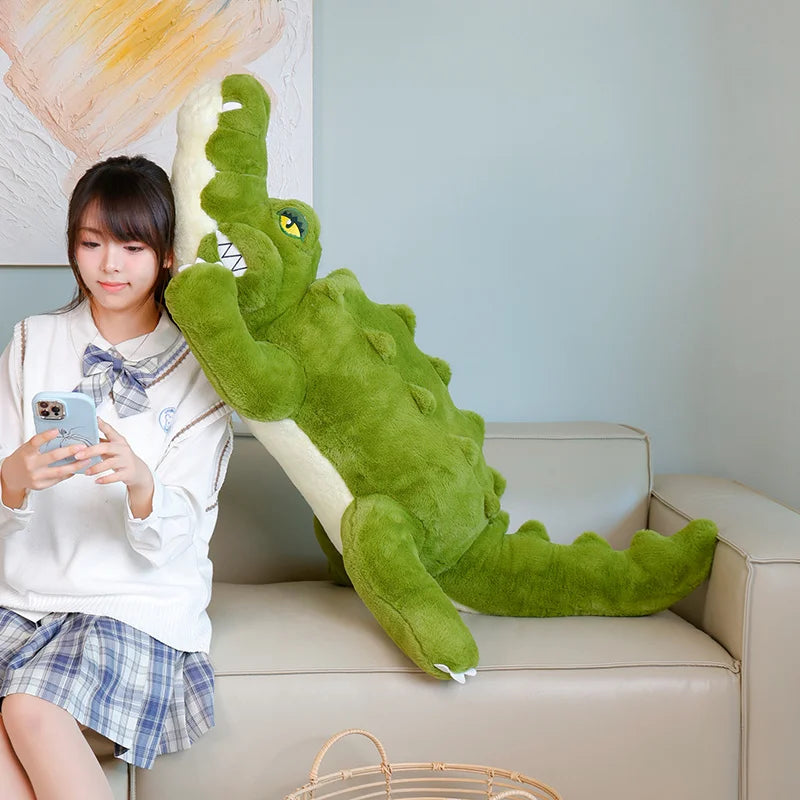 Goya — The Giant Grumpy Crocodile Plushie My Store