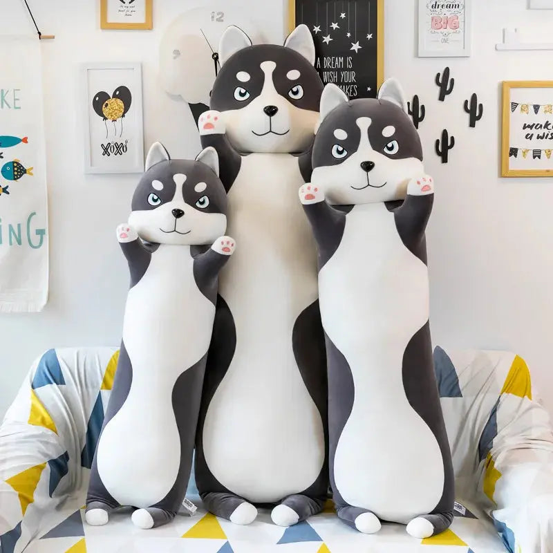 Haku — The Long Playful Husky Plushie My Store
