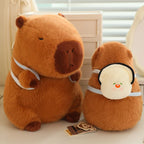 Kapi The Capybara Plushie With Backpack Collection