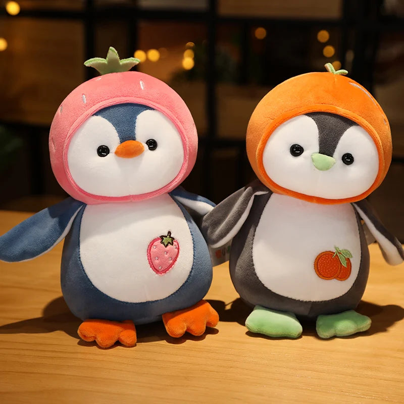 The Kawaii Fruit Penguin Duo Plushie My Store