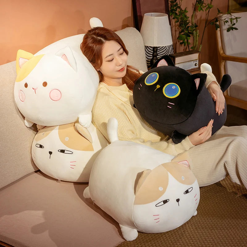 Coco, Nono & Momo — The Three Cuddly Cats Plushie (Chonky)