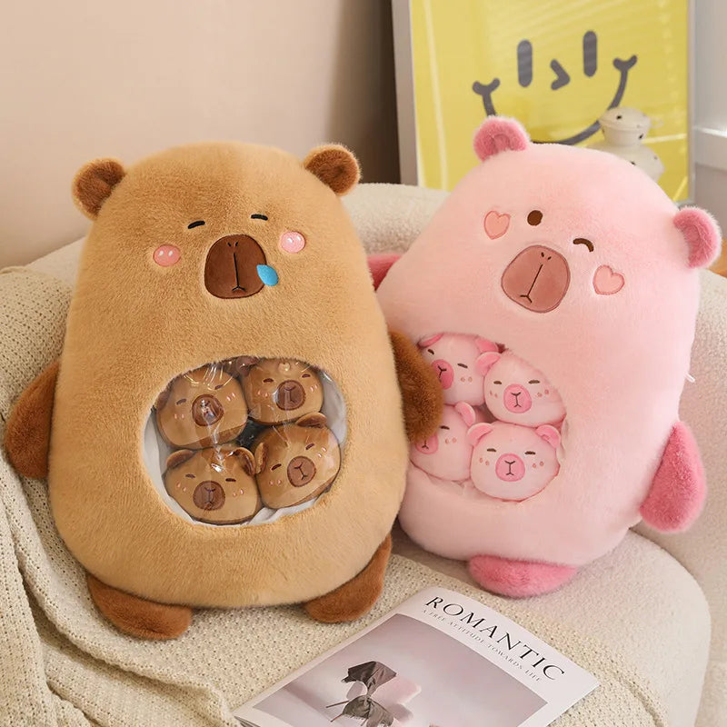 The Kawaii Capybara Plushie Pack