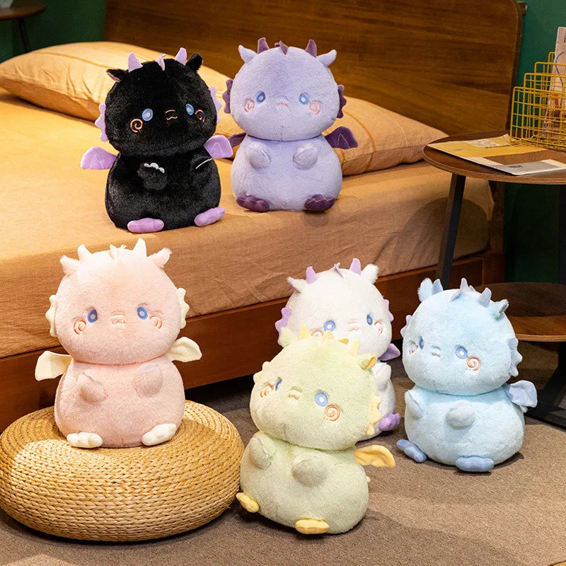 The Chonky Kawaii Dragon Plushie Crew