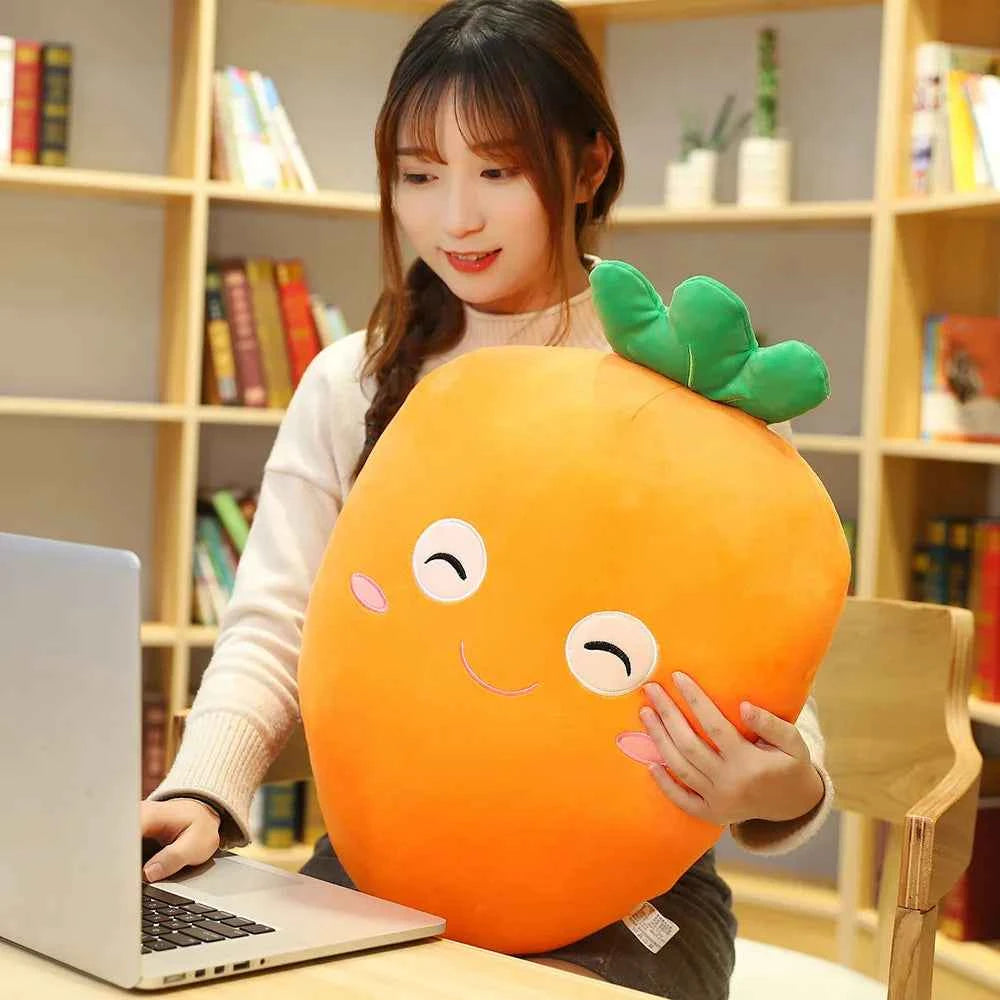 The Cute Happy Carrot Plushie
