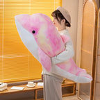 The Galaxy Rainbow Dolphin Plushie Duo