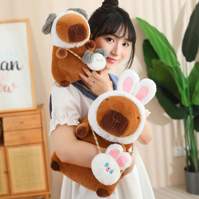 Kawaii Animal Cosplay Kapi The Capybara Plushie
