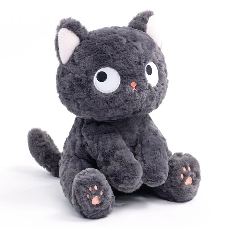 Koni — The Innocent Fluffy Black Cat Plushie Mochidachii