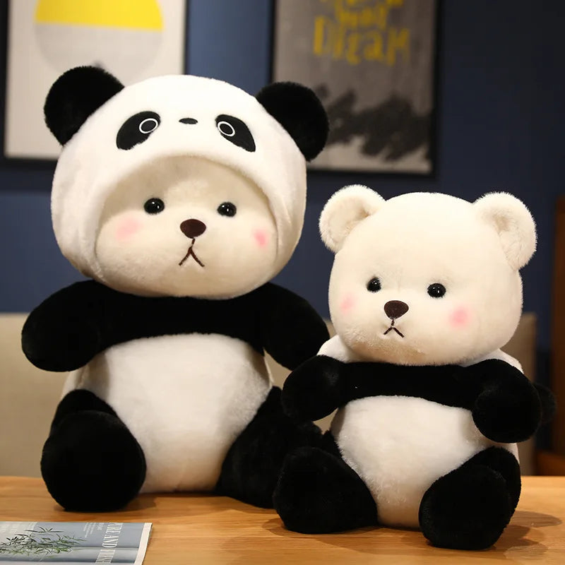 The Chubby Hooded Panda Plushie My Store