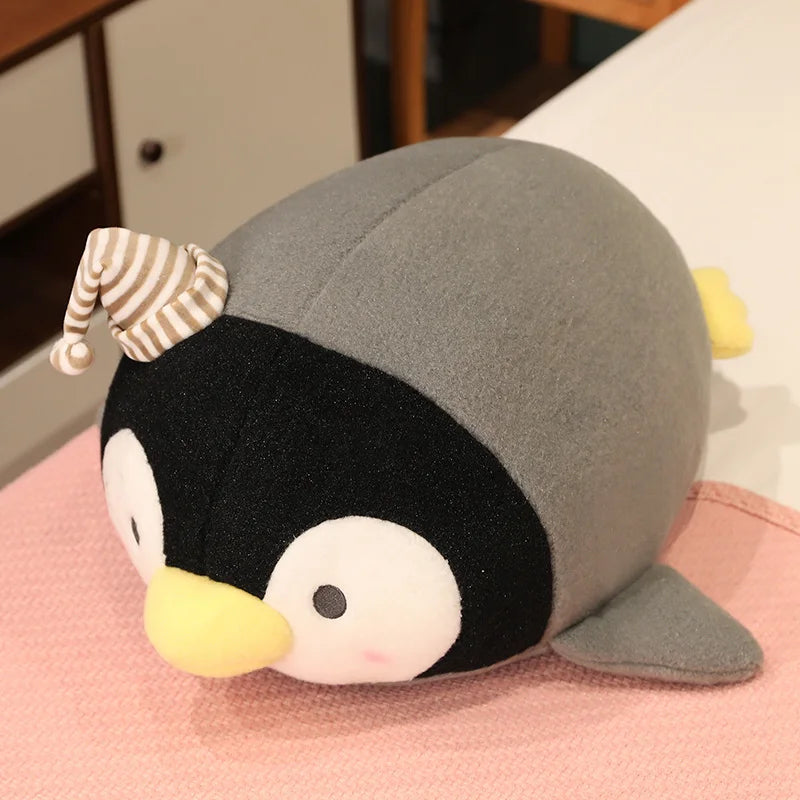 The Cute Sleeping Hat Penguin Plushie My Store