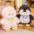 Kawaii Fluffy Penguin Plush Backpack My Store
