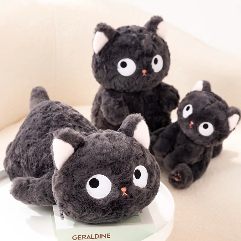 Koni — The Innocent Fluffy Black Cat Plushie