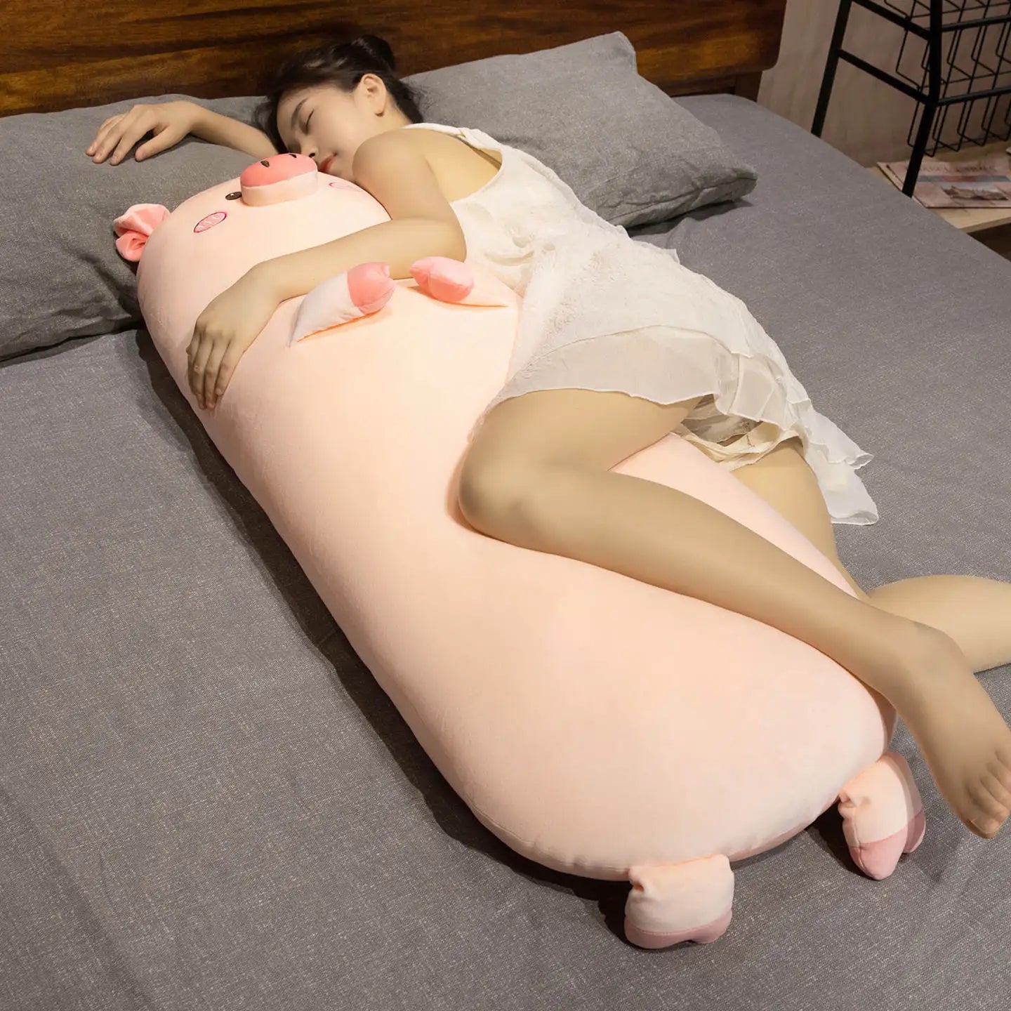 Juju — The Long Snuggly Piggy Plushie