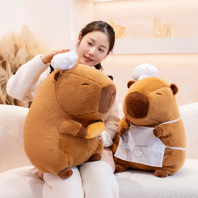 Chef Kapi — Your Cute Capybara Plushie My Store