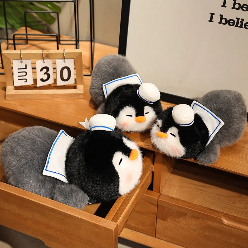 Machi — The Lazy Sailor Penguin Plushie My Store