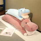 The Cheerful Kawaii Hippo Family Plushies My Store
