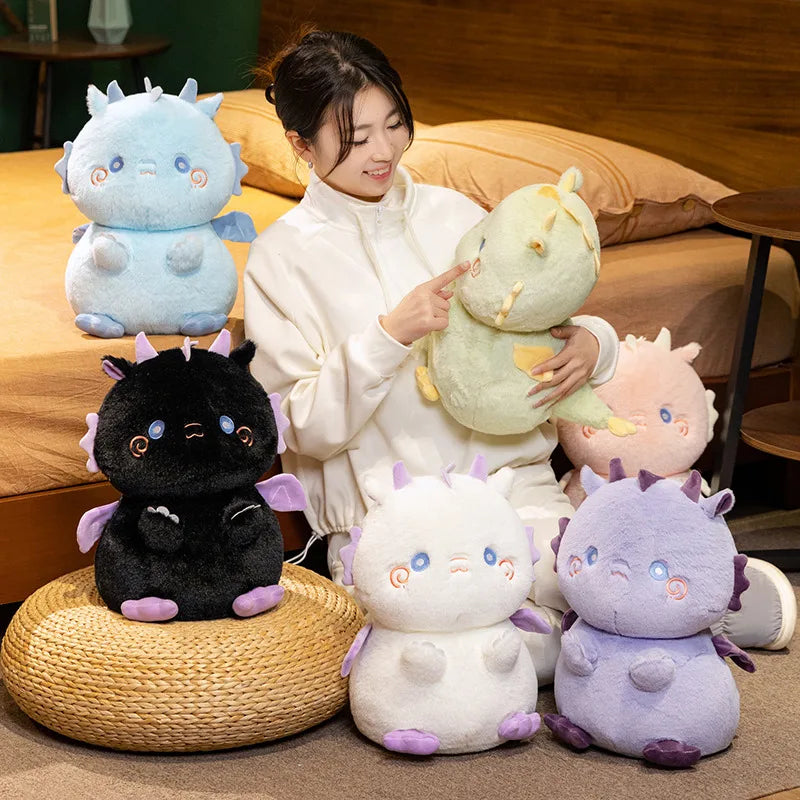 The Chonky Kawaii Dragon Plushie Crew