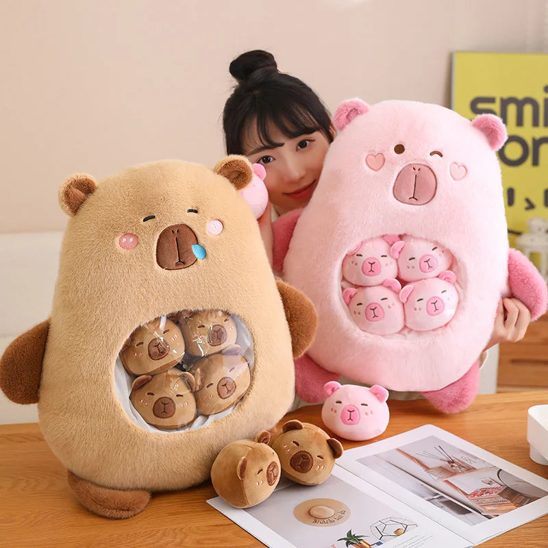 The Kawaii Capybara Plushie Pack