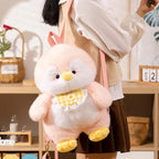 Kawaii Fluffy Penguin Plush Backpack My Store