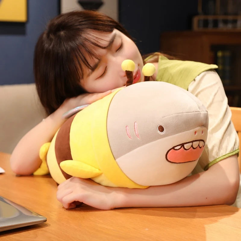 Dabu — The Chonky Shark Bee Plushie
