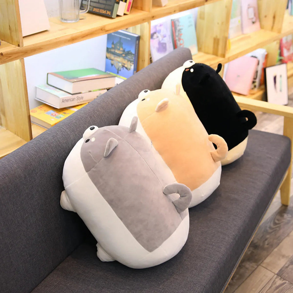 Bako, Baku & Bugu — The Angry Chonky Shiba Trio Plushie My Store
