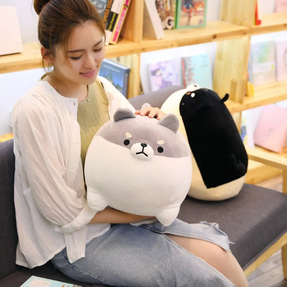 Bako, Baku & Bugu — The Angry Chonky Shiba Trio Plushie My Store