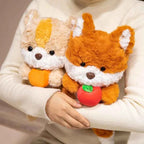 Cute Fluffy Baby Fox & Squirrel Plushie