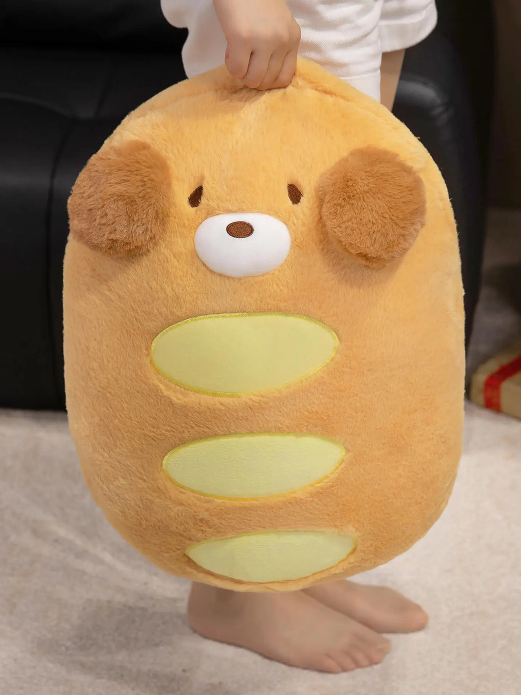 The Adorable Baguette Puppy Plushie